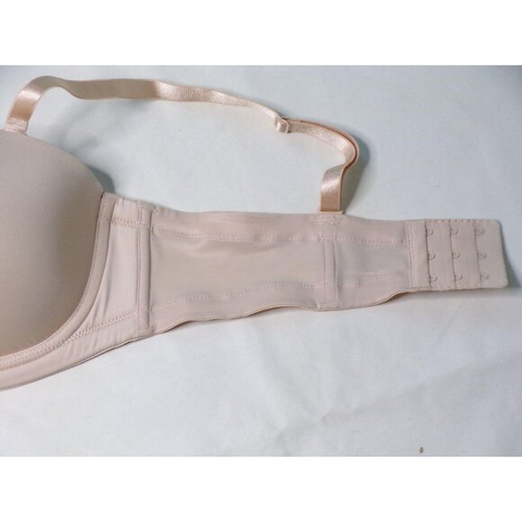 🆕WACOAL Red Carpet Strapless Convertible Underwire Bra 32DDD Nude Beige #854119 - Picture 9 of 12